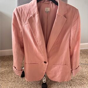 a new day Blush Pink Blazer